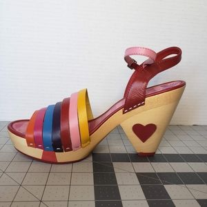 Lola Ramona Liza rainbow heart sz 8